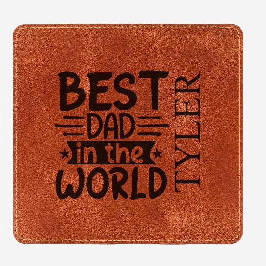 Mouse pad with engraved gift message