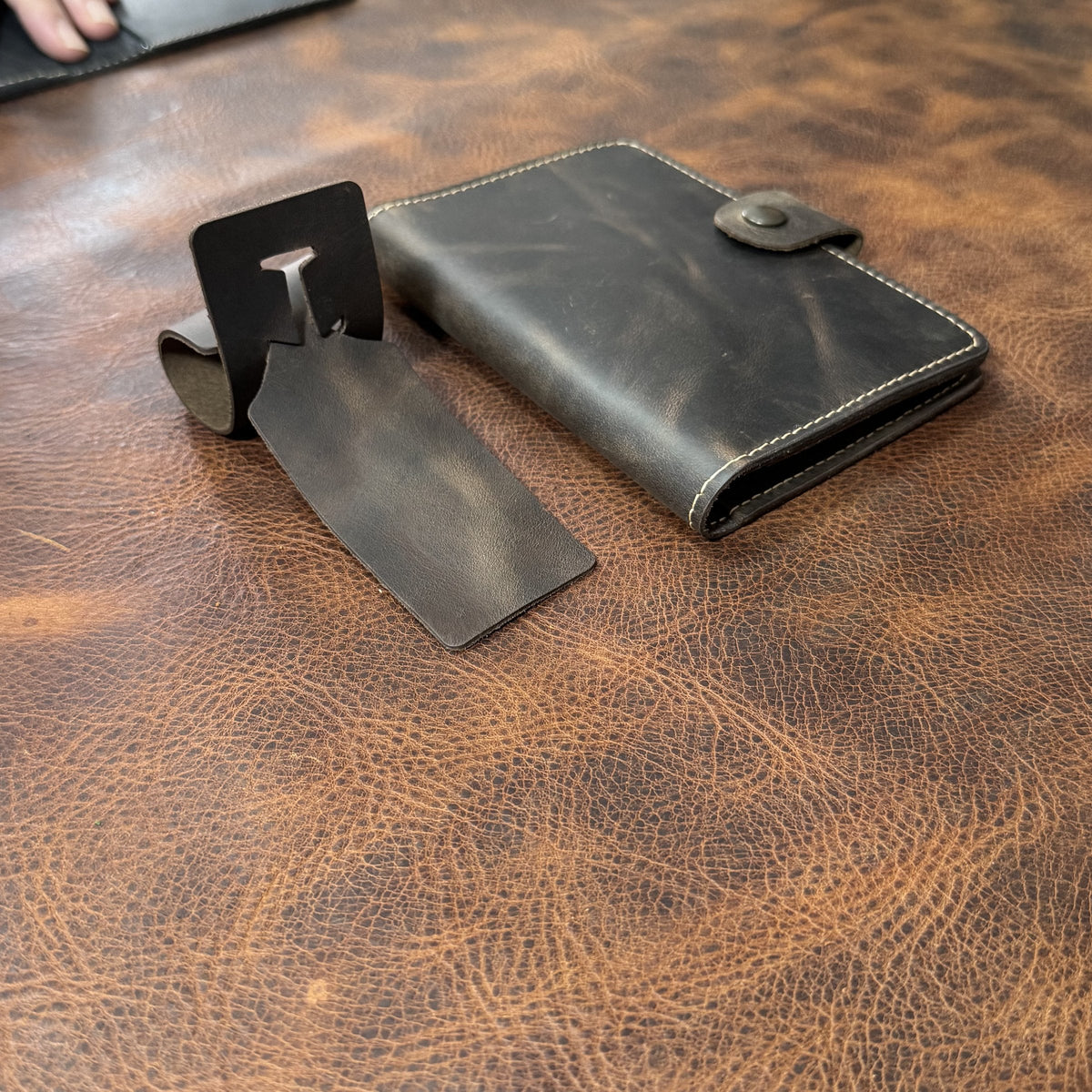 Leather craft tools and passport holder